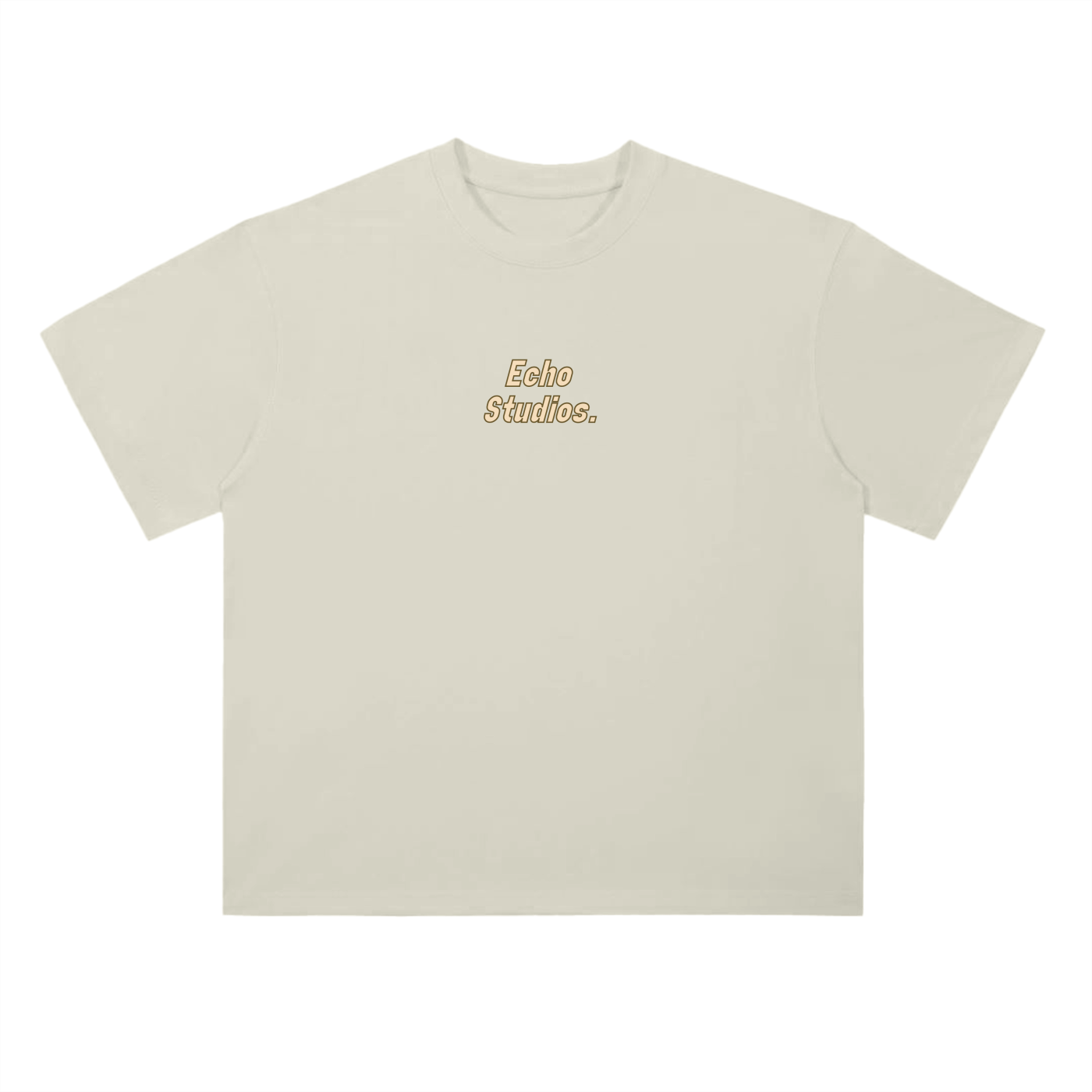 ES Drop Shoulder Tee "Cremeux"