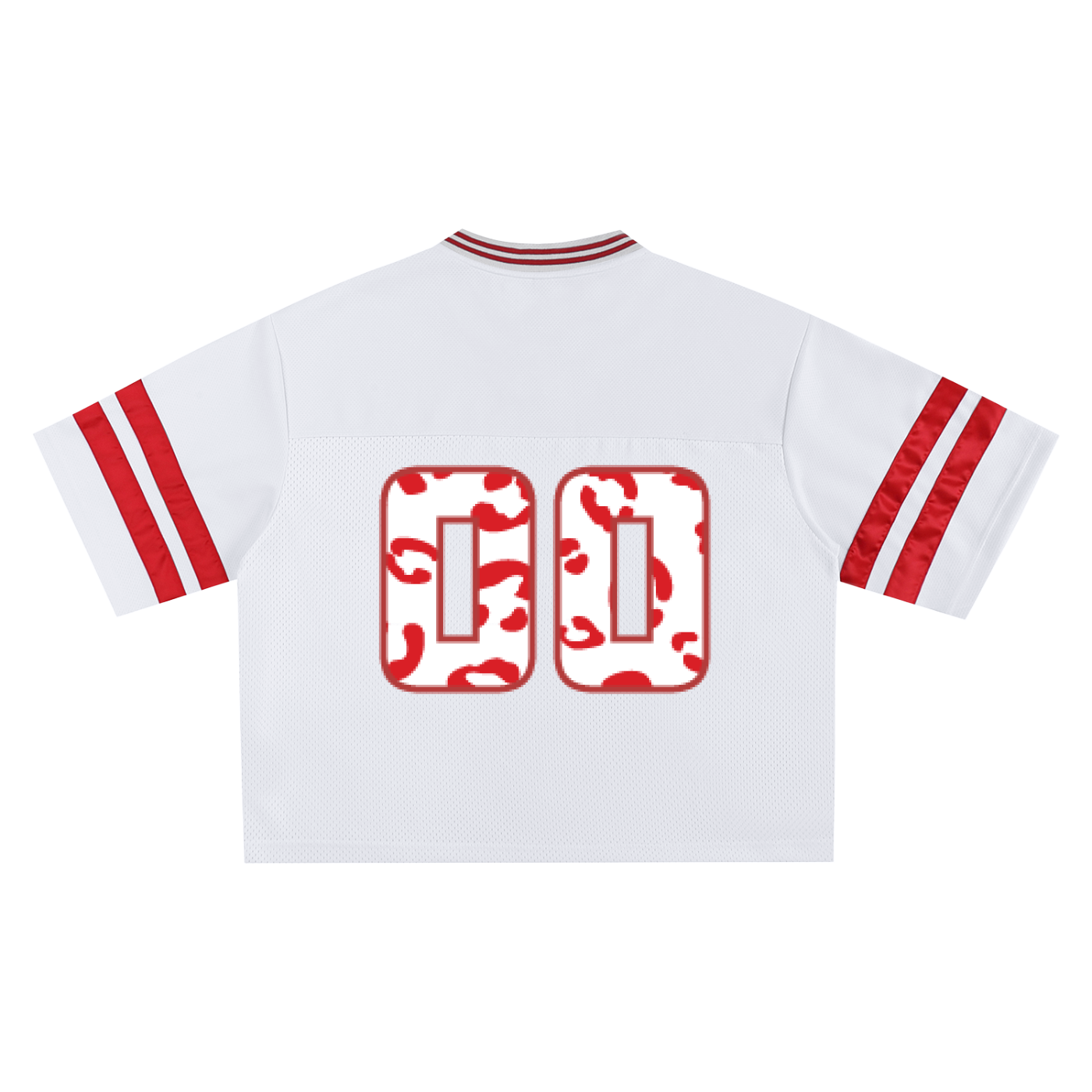 ES Boxy Jersey "00 Red Leopard"