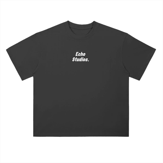 ES Drop Shoulder Tee "Classic Black"